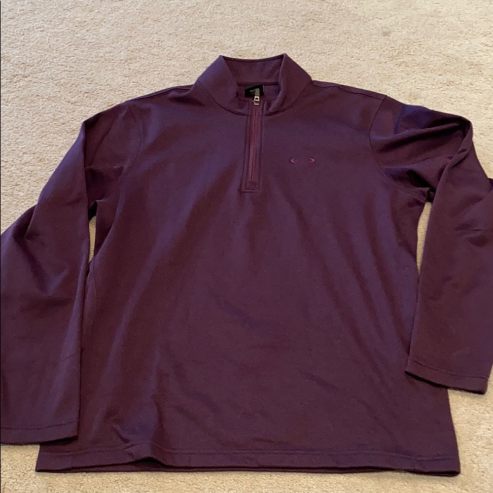 Oakley Purple Golf Pullover